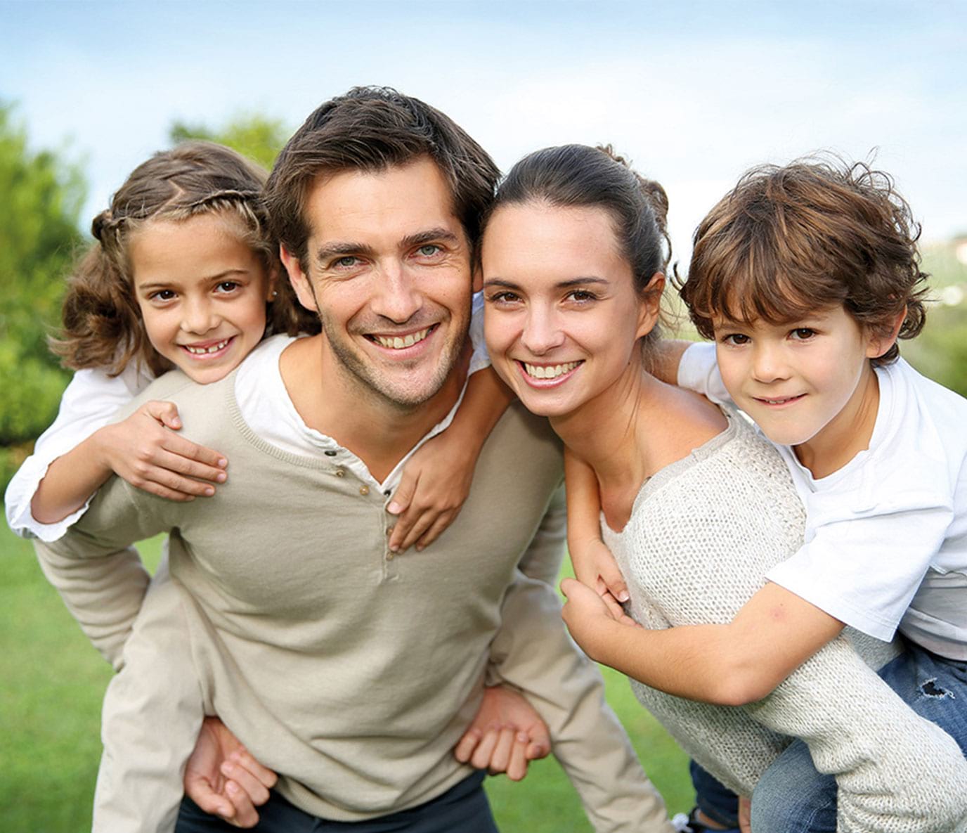 Swiss company LONITÉ turns hair and human cremation ashes into cremation diamonds. These are faces of a family.